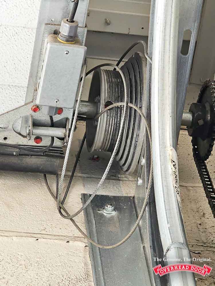 Garage Door Cable Repair service by Overhead Door™ technician
