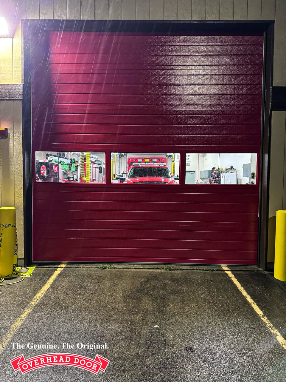 Fire Station Door Repair service by Overhead Door™ technician