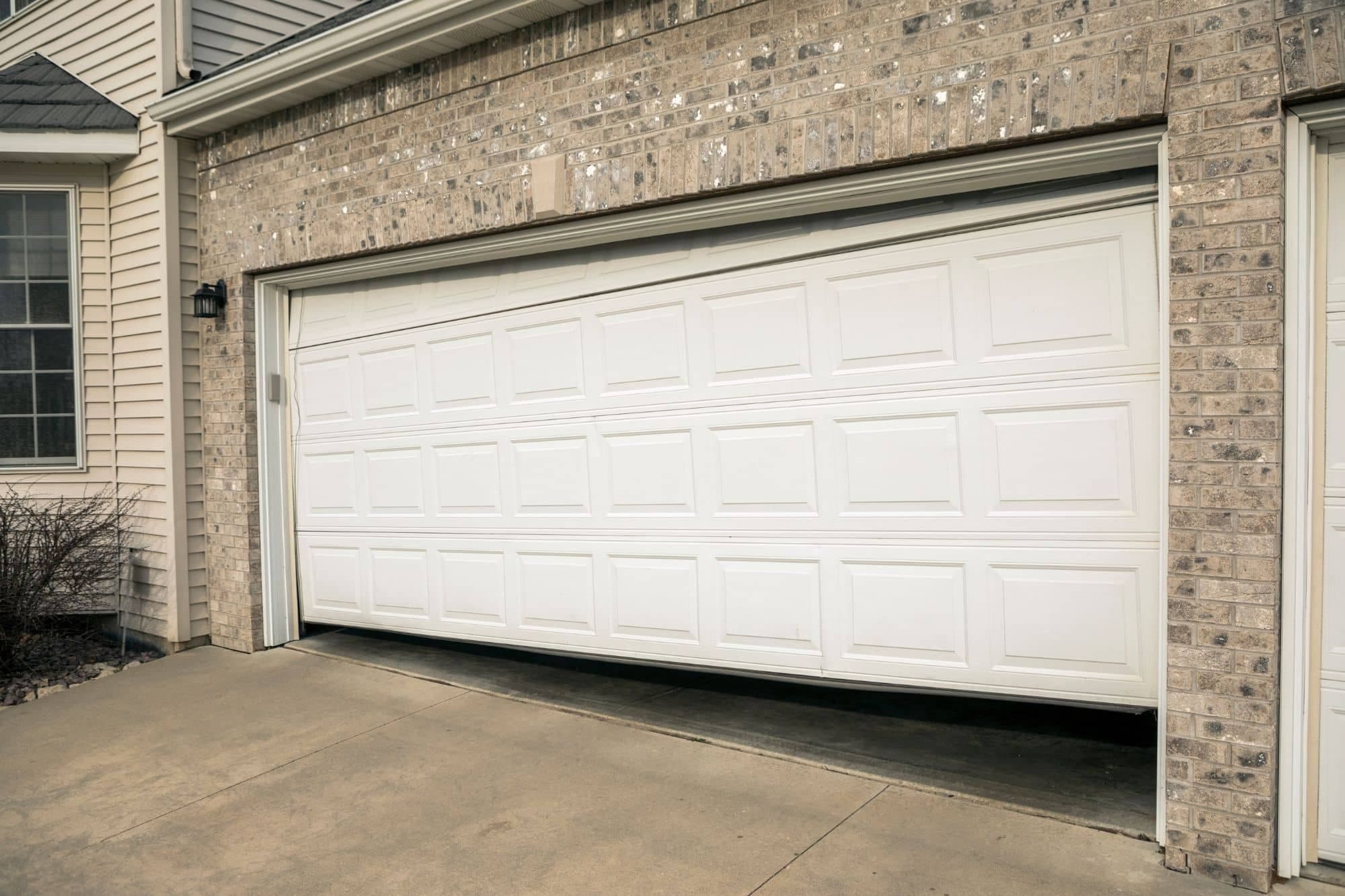 How to Fix a Crooked Garage Door