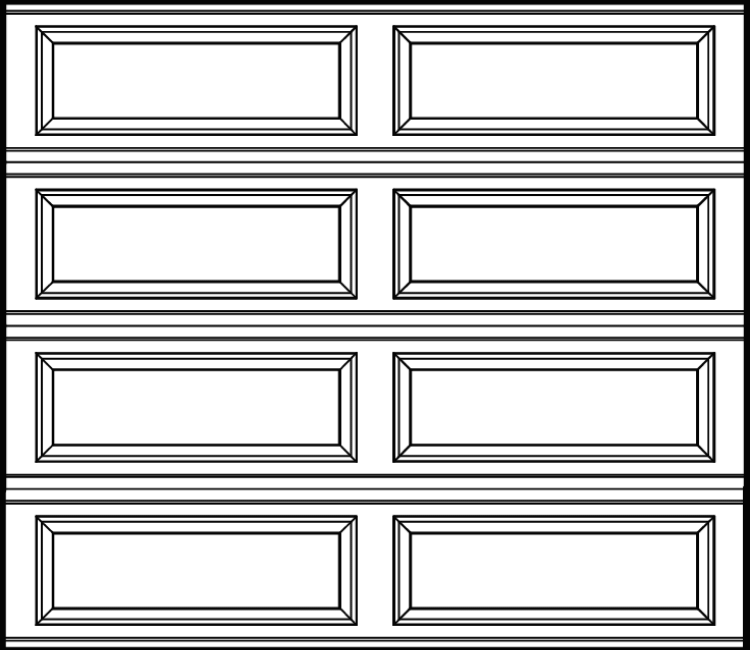Long Panel Model for Different Appearance | Overhead Door Company