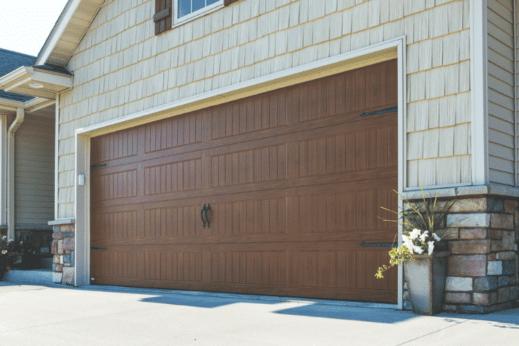 Rich Brown Thermacore Insulated Garage Door from Overhead Door Company