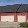 Our Courtyard Collection Features the Design of the Carriage House Garage Door